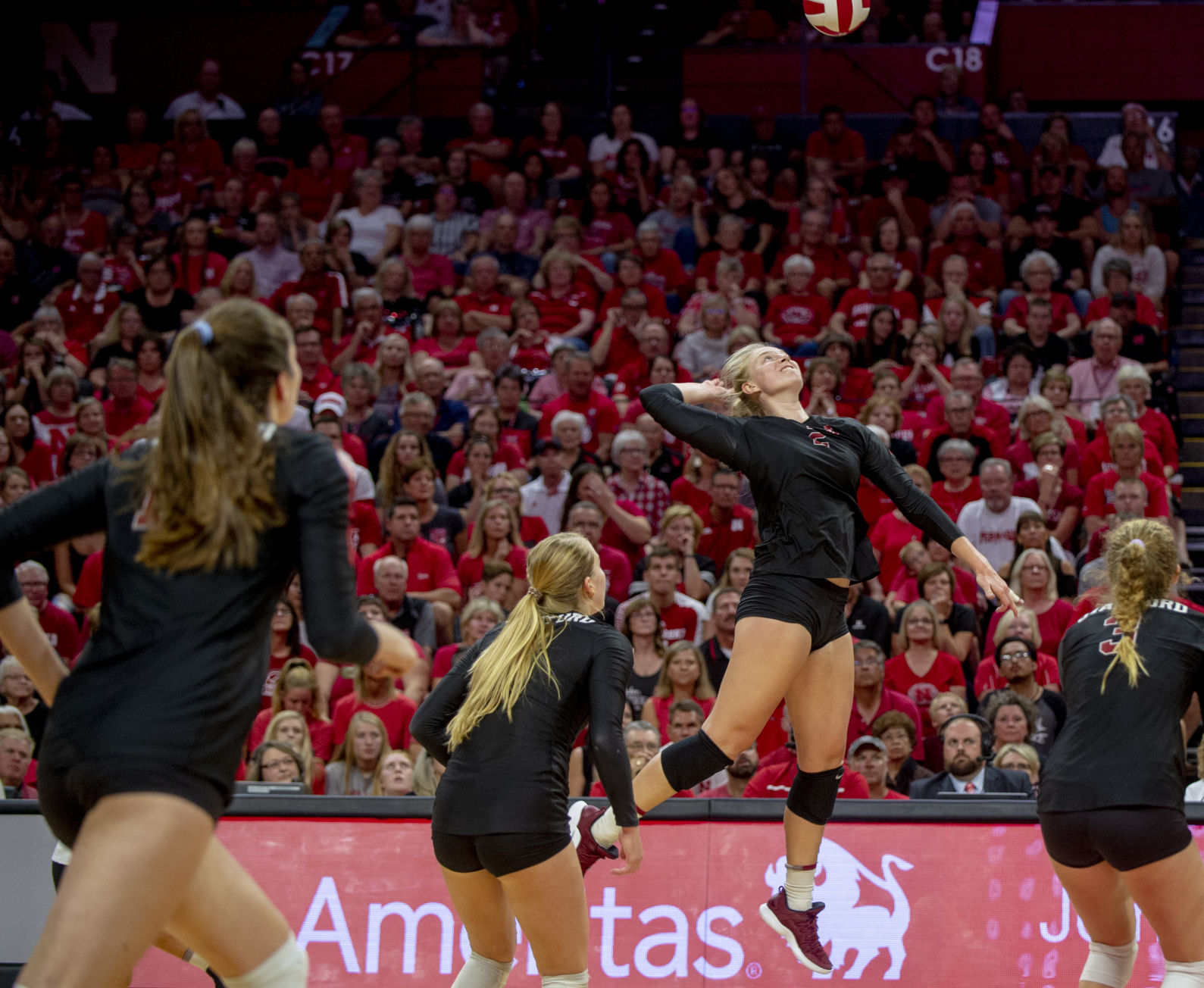 NU volleyball vs. Stanford, 9.18
